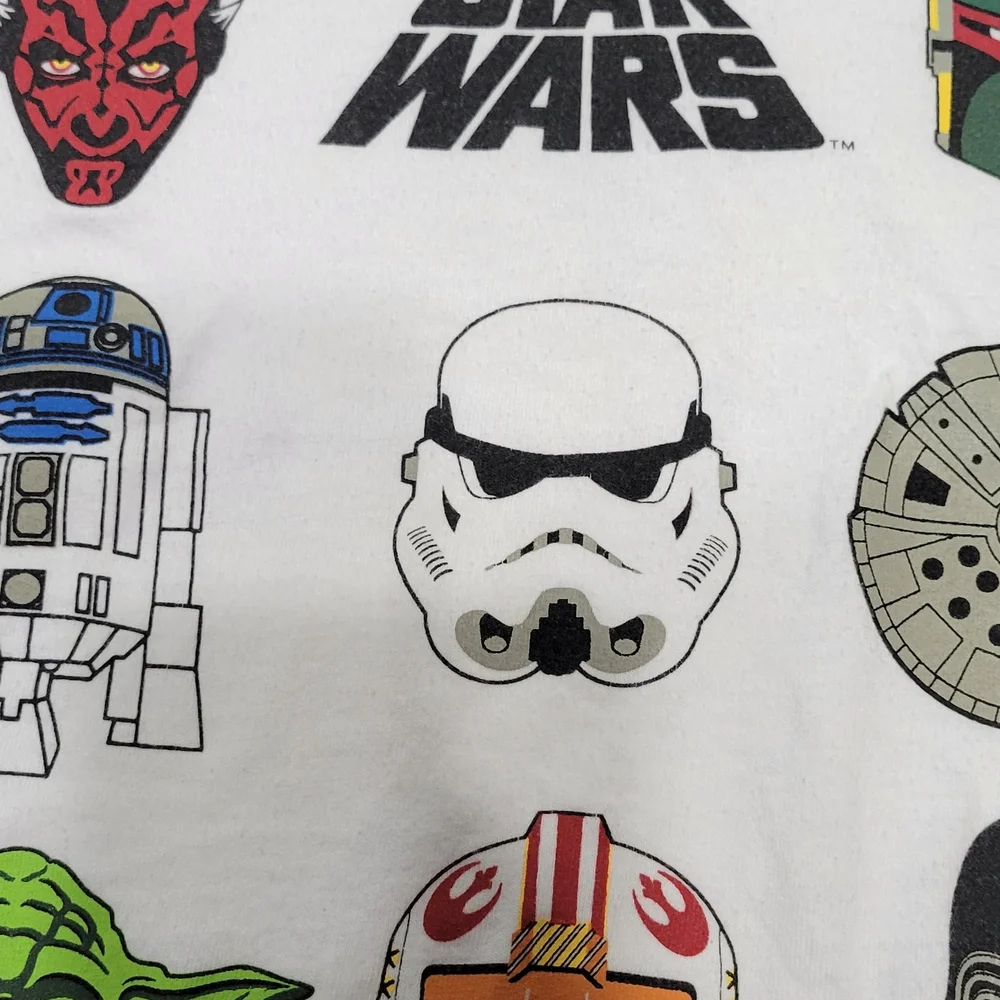 GAP Kids White Star Wars Character Tee